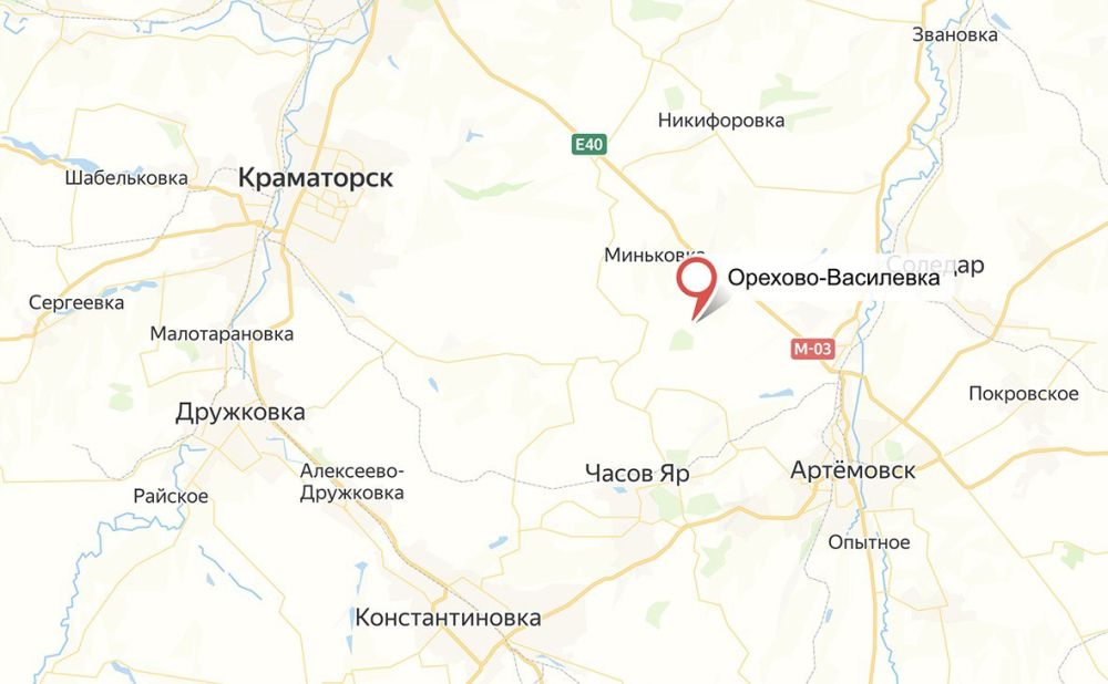 Российские войска взяли населенный пункт Орехово-Василевка в ДНР, сообщает Минобороны