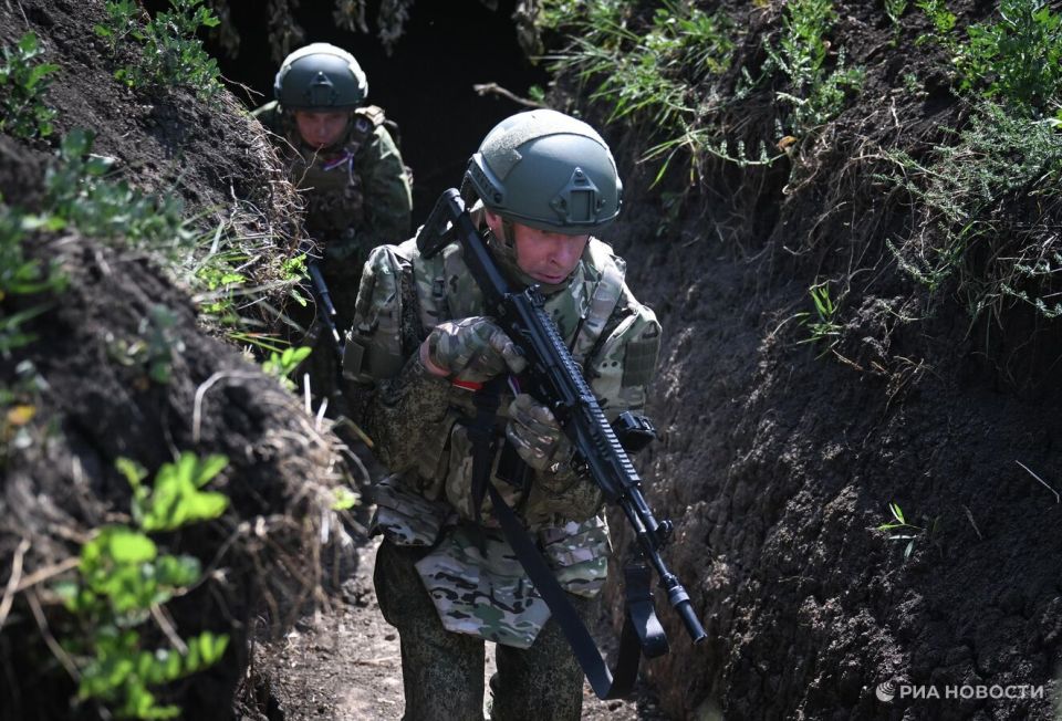 ВС России уничтожили бронемашину ВСУ на Краматорско-Дружковском направлении