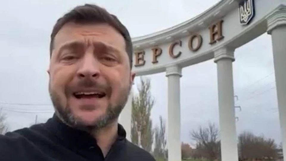 «Прощальные фото с городами»: В ДНР прокомментировали снимки Зеленского из Херсона