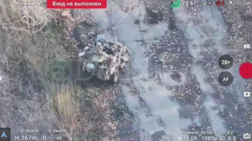 Под прицелом «Факела». Очередная техника укронацистов взлетела на воздух после ювелирной работы операторов БПЛА отряда «Факел» Добровольческого корпуса
