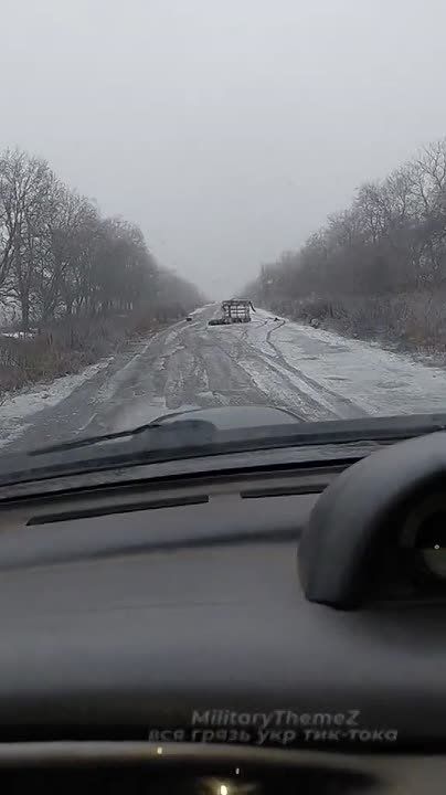 Краматорское направление. Ещё одна "дорога смерти", заполненная уничтоженной техникой украинских подразделений