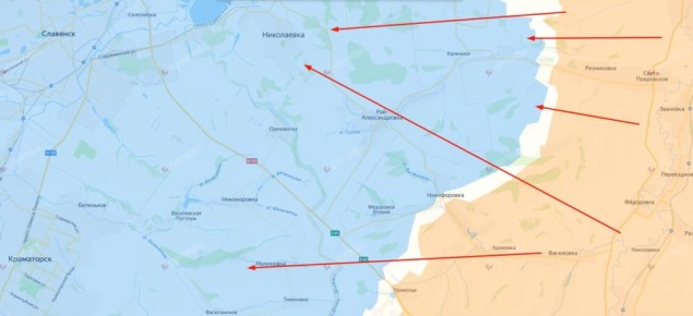 Сергей Лебедев: ДНР. Обстановка на Славянском направлении