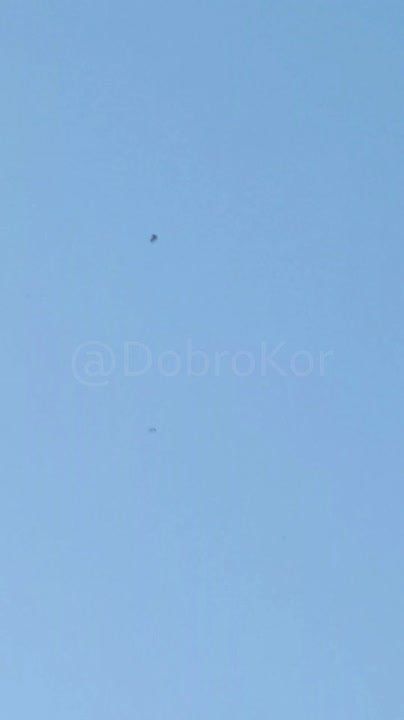 Работа дронов-ПВО "Елка" по БПЛА самолетного типа ВСУ на Краматорском направлении