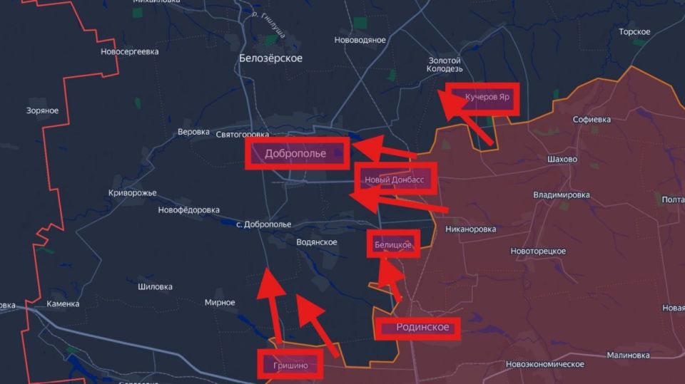 #Сводка о ходе освобождения оккупированной части ДНР на утро 11 марта