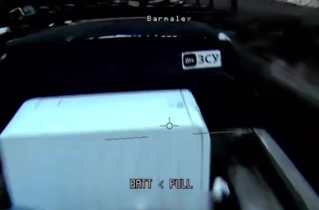 Погоня за ВСУшниками укравшими стиралку в Краматорске