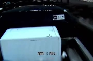 Погоня за ВСУшниками укравшими стиралку в Краматорске