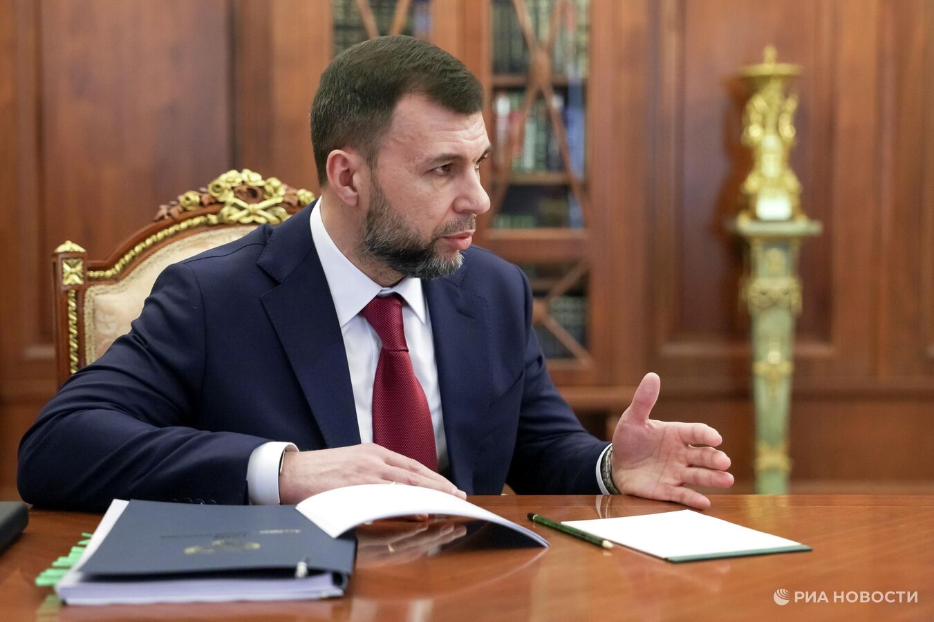 Пушилин рассказал о важности занятия высот у Рай-Александровки